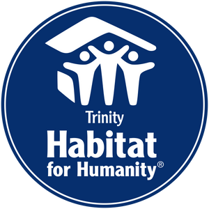 Trinity Habitat Sticker - Navy Blue Circle